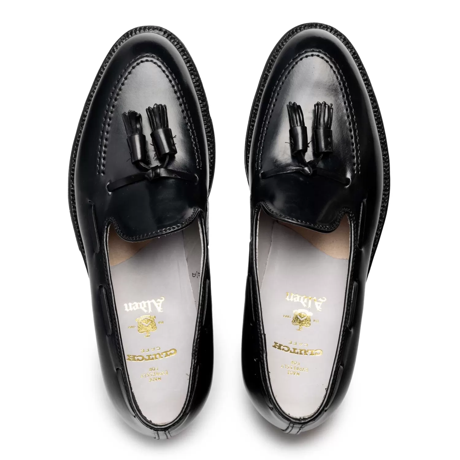 Alden Alden<Black Shell Cordovan Tassel Moccasin Loafer 664