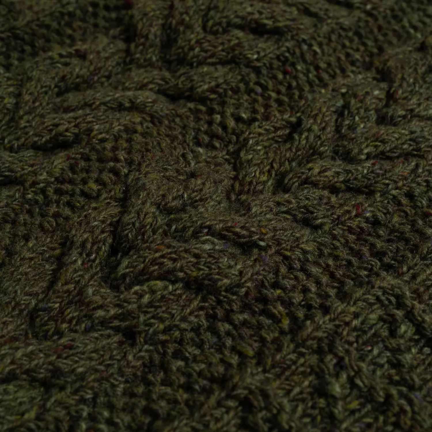 Allevol X Inverallan Knitwear<1G Pegasus Crew Neck Sweater Mohair Tweed Oak