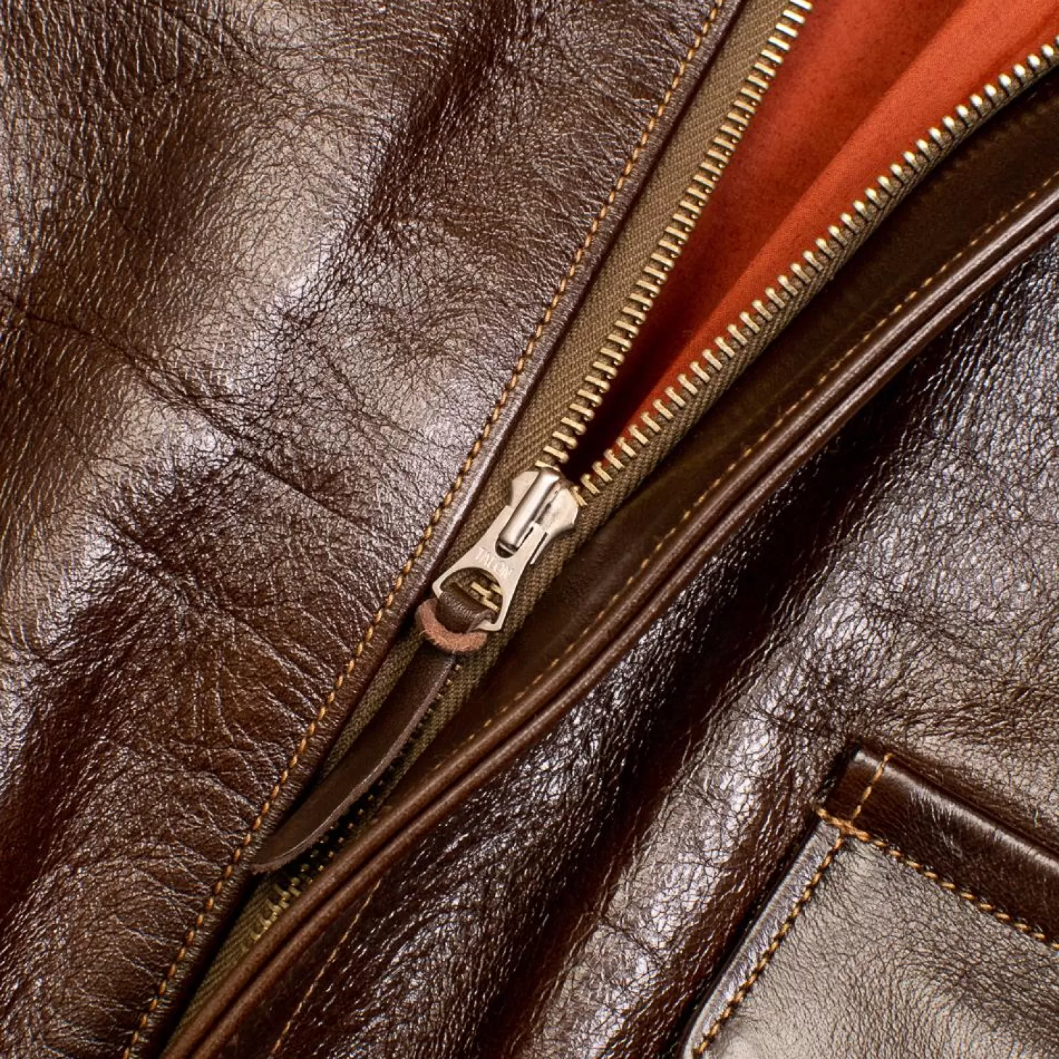 Buzz Rickson's Leather Jackets | Jackets And Coats<Type A-2 Rough Wear 23380 No Stencil Leather Jacket Seal Brown