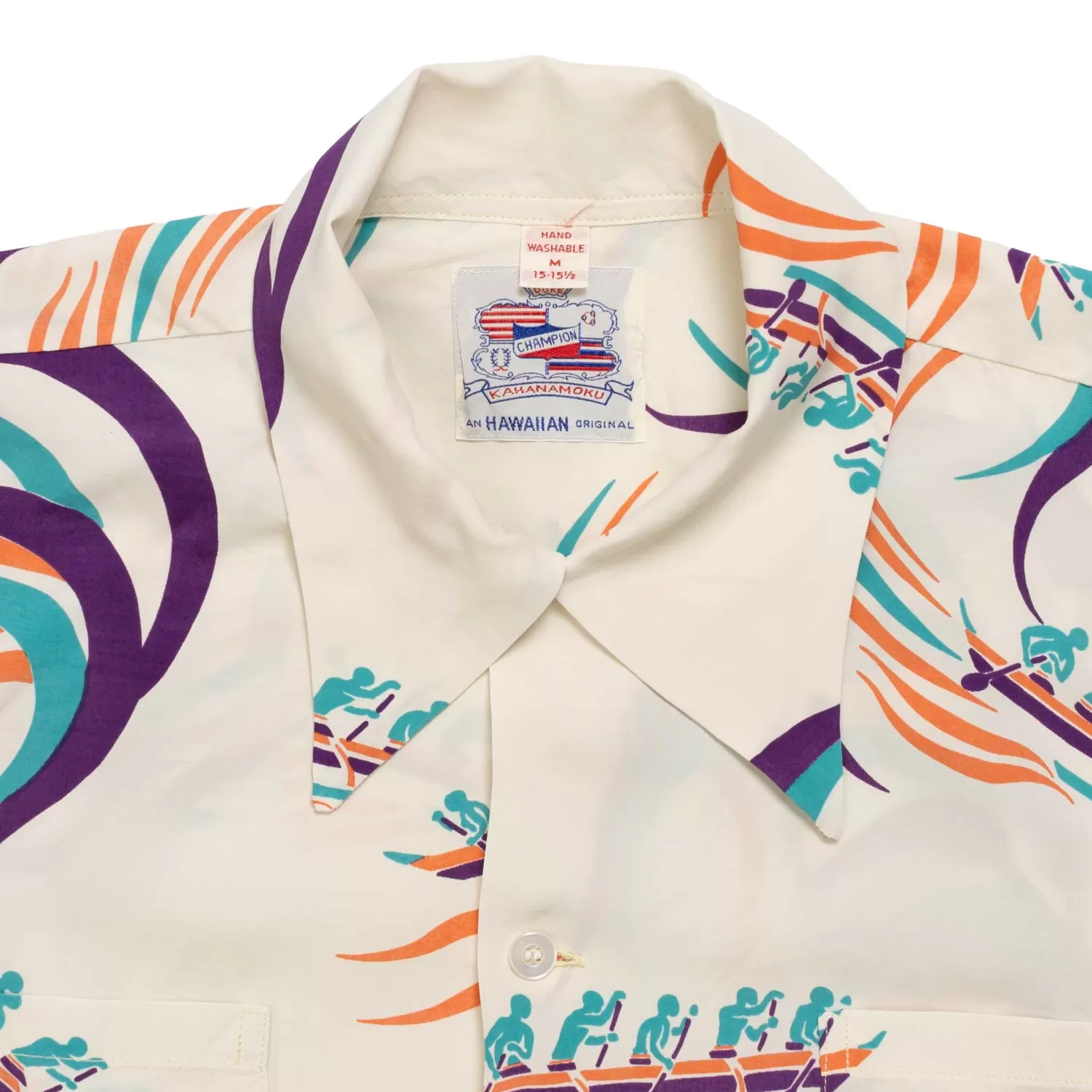 Duke Kahanamoku Shirts | Hawaiian Shirt<Special Edition 'Hawaiian Paddle' Hawaiian Shirt Ivory