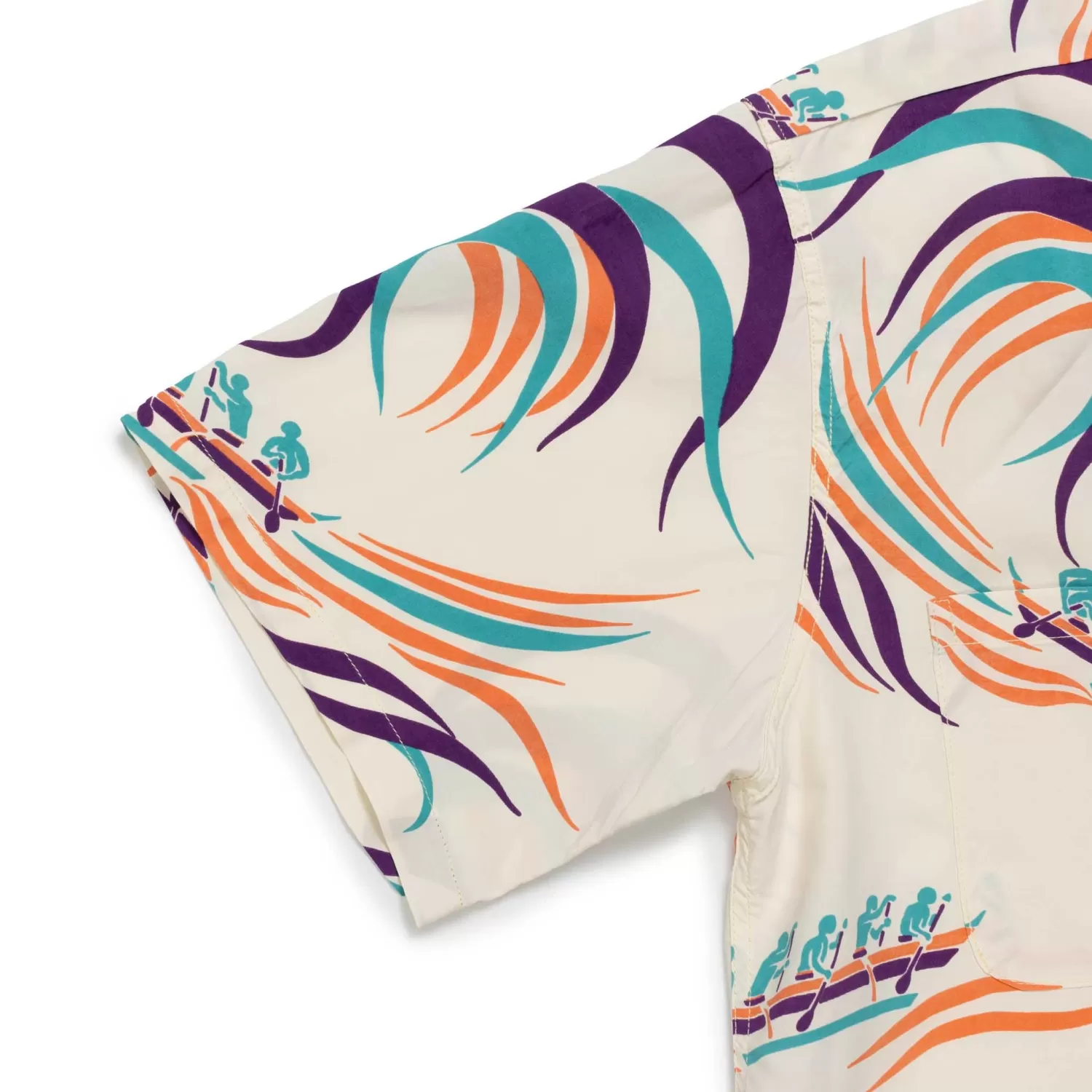Duke Kahanamoku Shirts | Hawaiian Shirt<Special Edition 'Hawaiian Paddle' Hawaiian Shirt Ivory