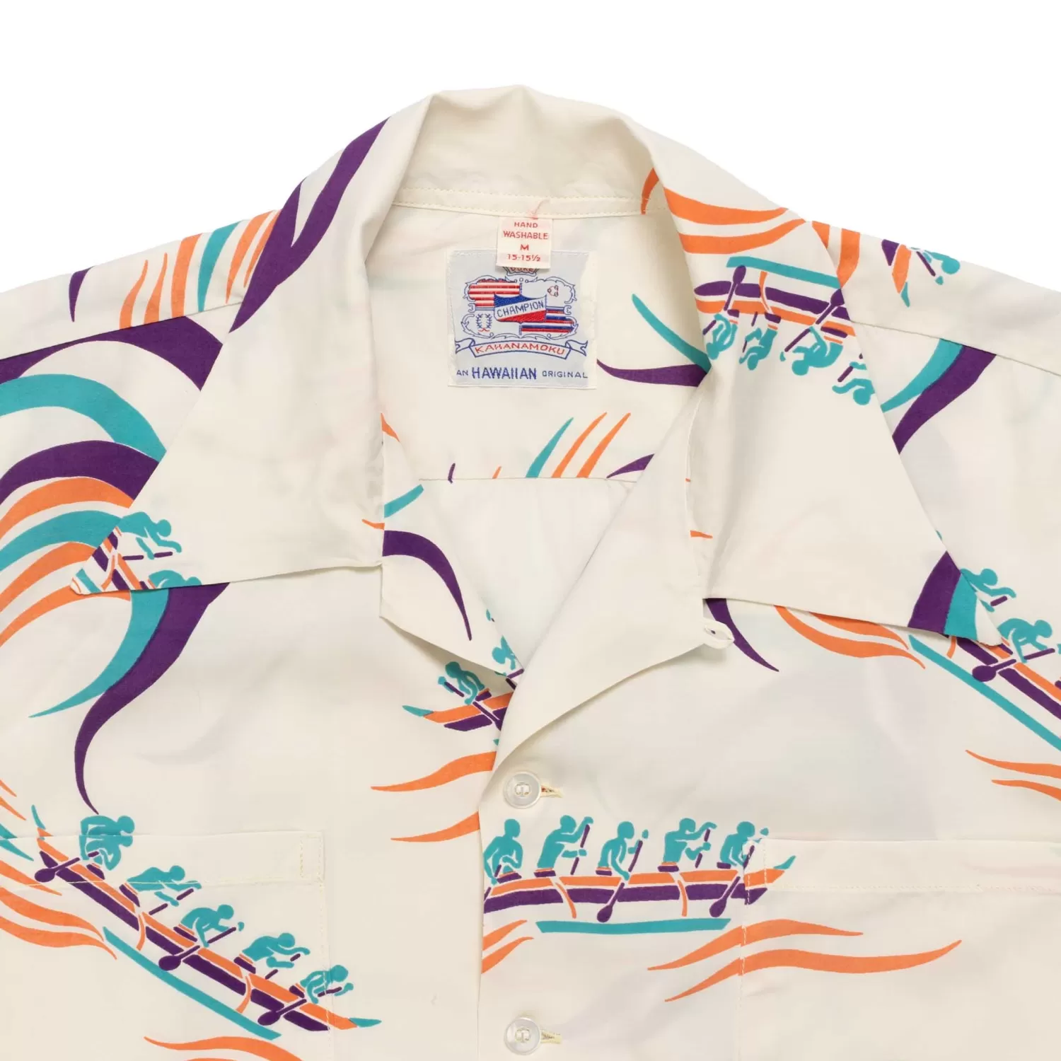 Duke Kahanamoku Shirts | Hawaiian Shirt<Special Edition 'Hawaiian Paddle' Hawaiian Shirt Ivory