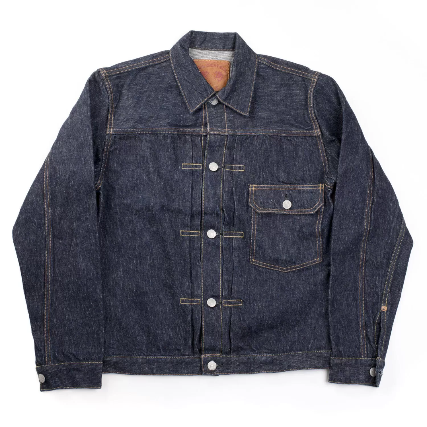 Full Count Jackets And Coats | Jacket<2107 Type I 13.75oz Denim jacket One Wash
