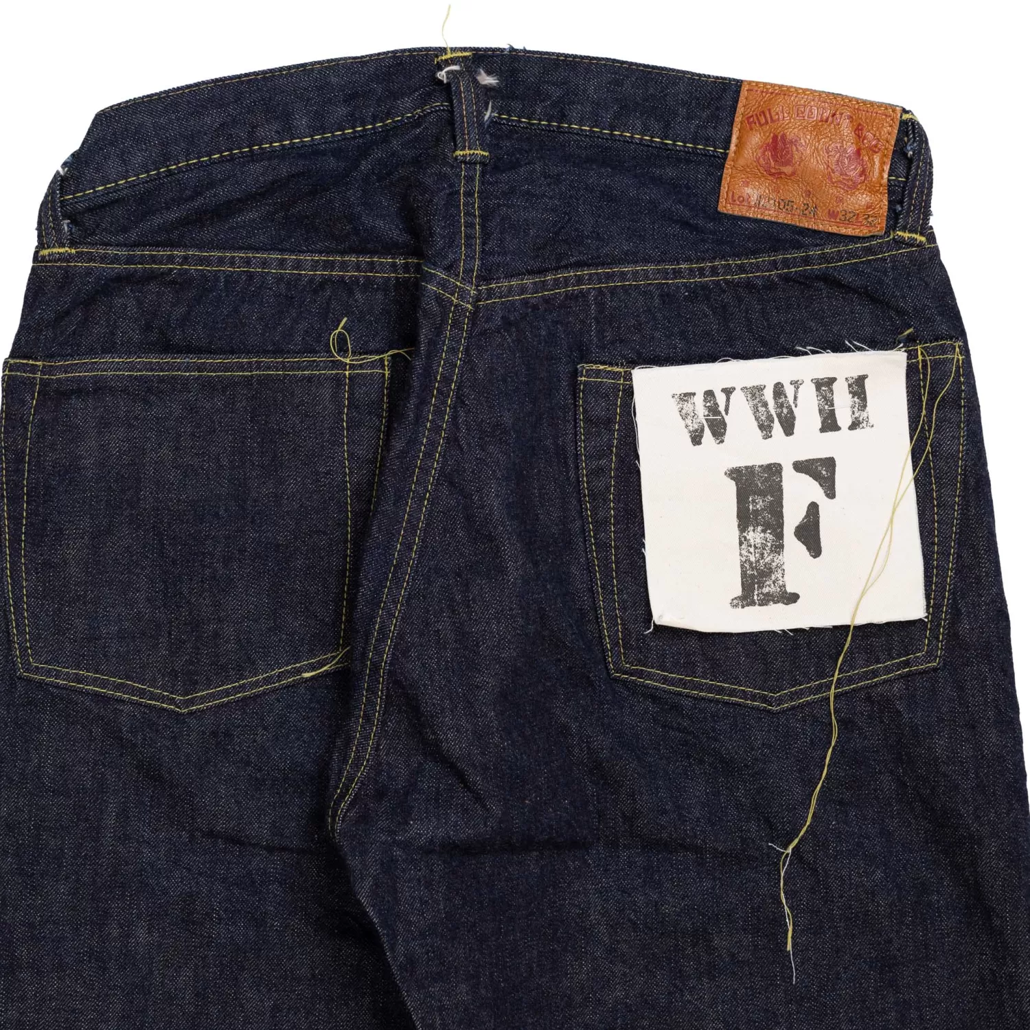 Full Count Jeans | Jeans<S0105 WWII Model Brown Cotton Denim Jeans Indigo