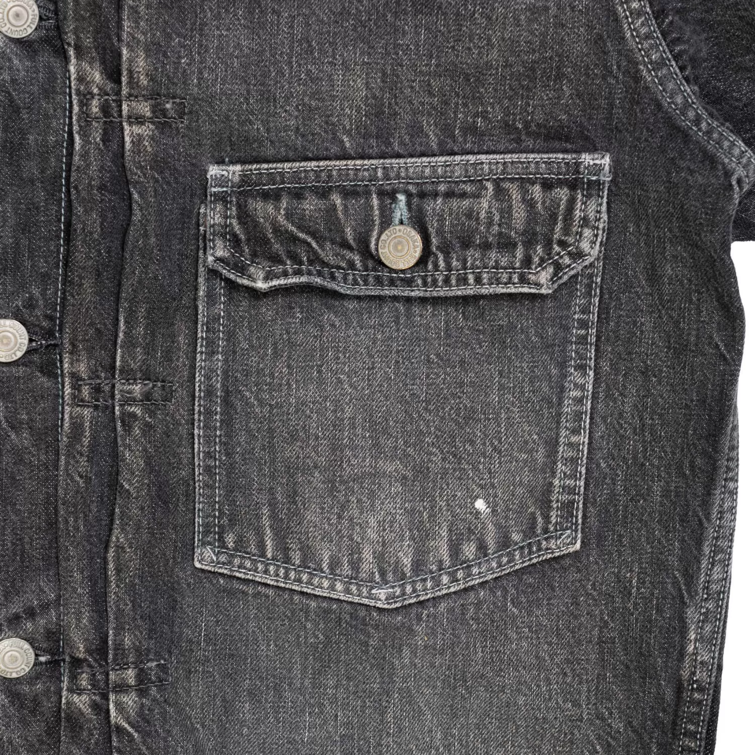 Full Count Jackets And Coats<Type 1 Denim Jacket Dartford Black