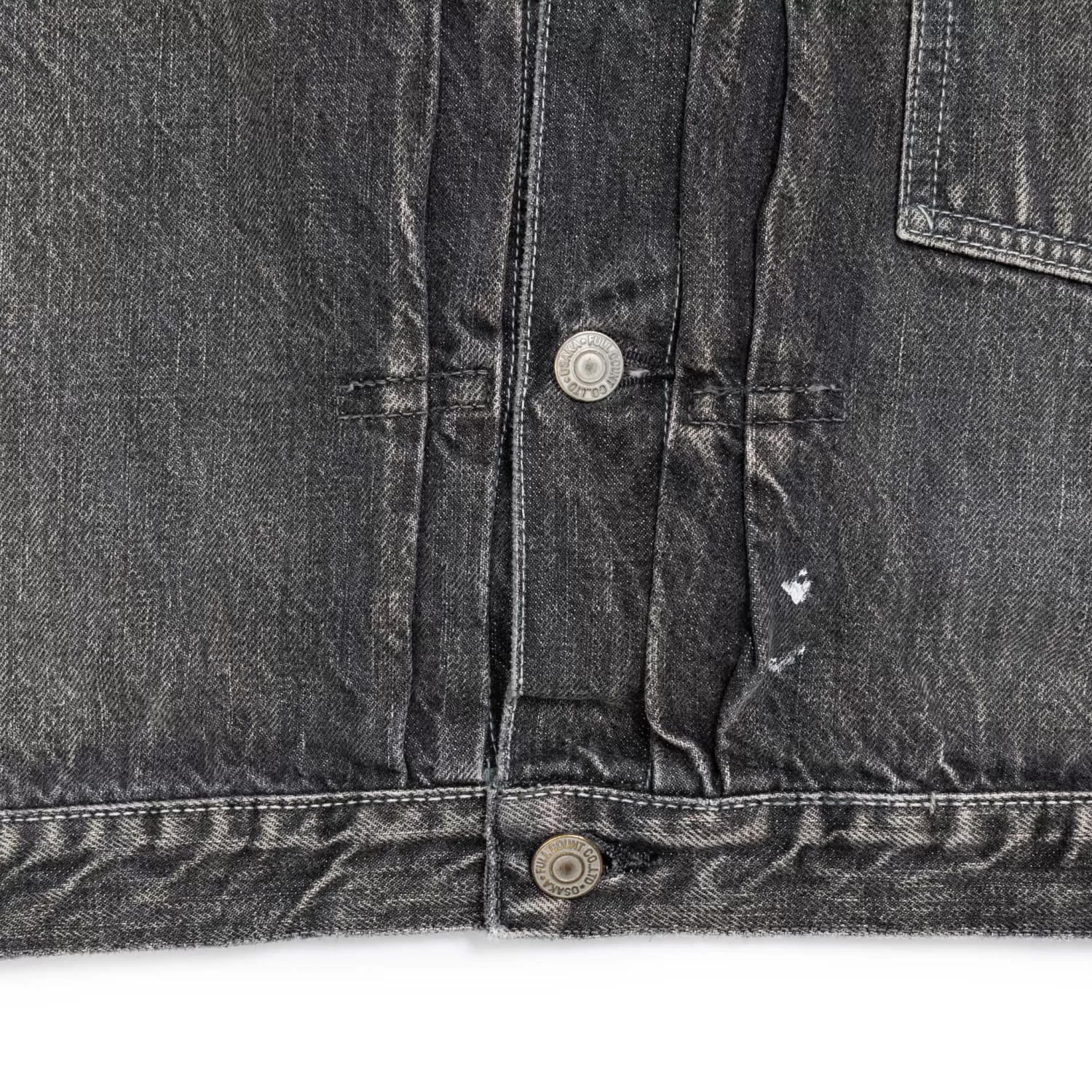 Full Count Jackets And Coats<Type 1 Denim Jacket Dartford Black