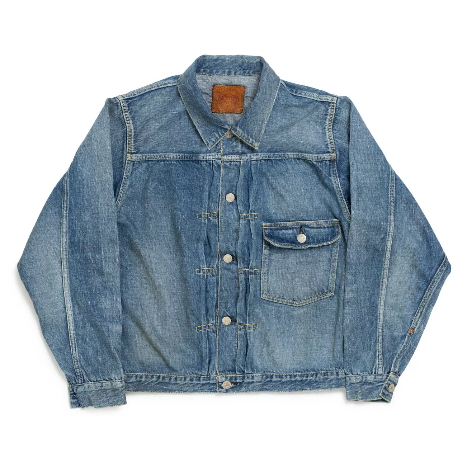 Full Count Jackets And Coats | Jacket<Type 1 Denim Jacket Dartford 'Super Smooth'