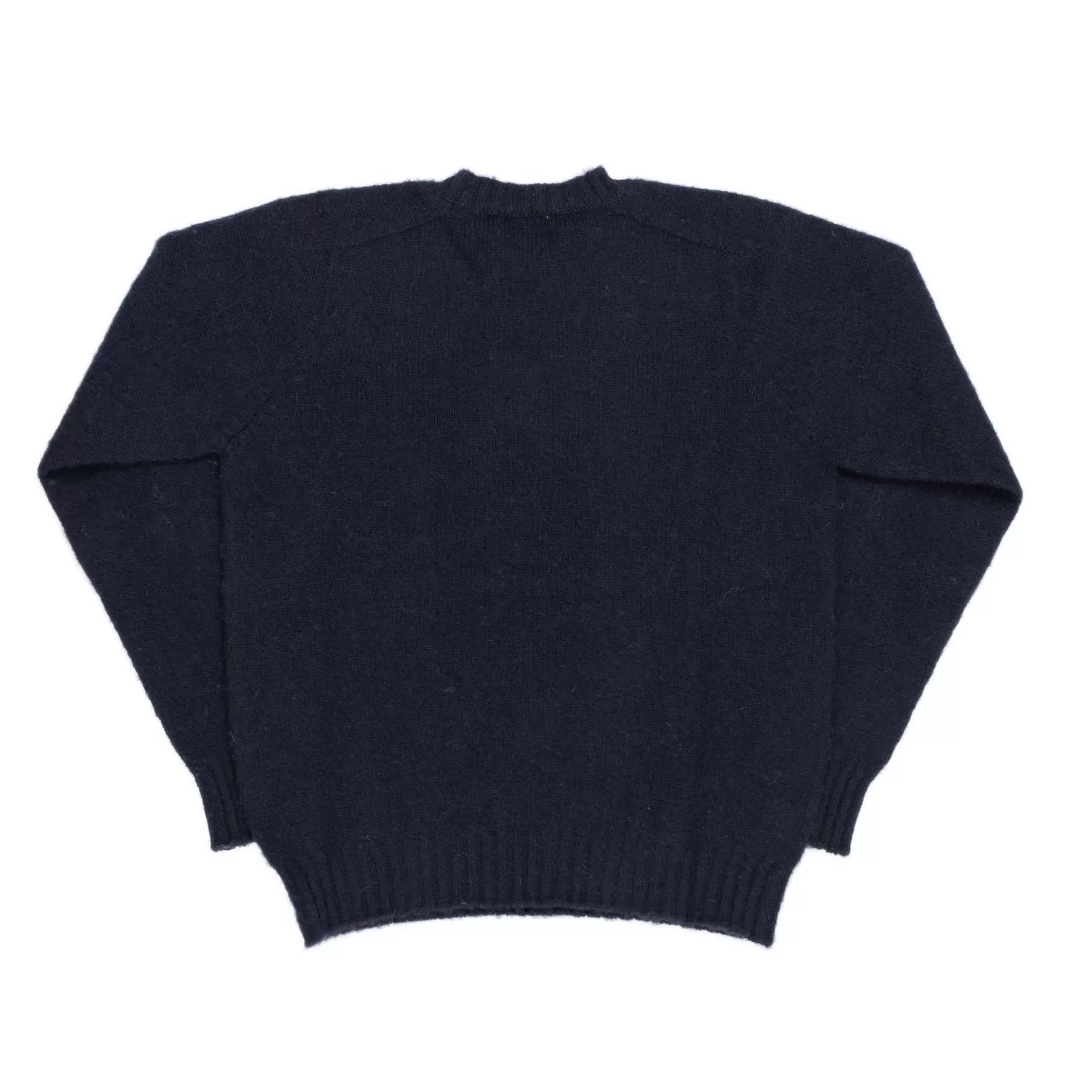 Jamieson's Of Shetland Knitwear<Jamieson's For Clutch Cafe Brushed Shetland Sweater Dark Navy