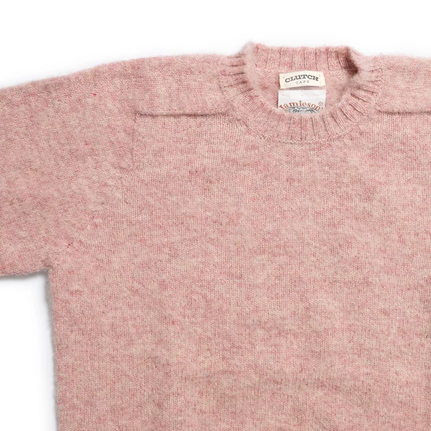 Jamieson's Of Shetland Knitwear<Jamieson's For Clutch Cafe Brushed Shetland Sweater Dog Rose