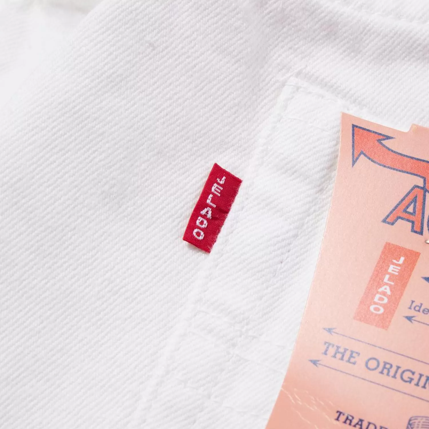 Jelado Jeans | Jeans<'Age of Longing' 301 XX Denim Jean White One Wash