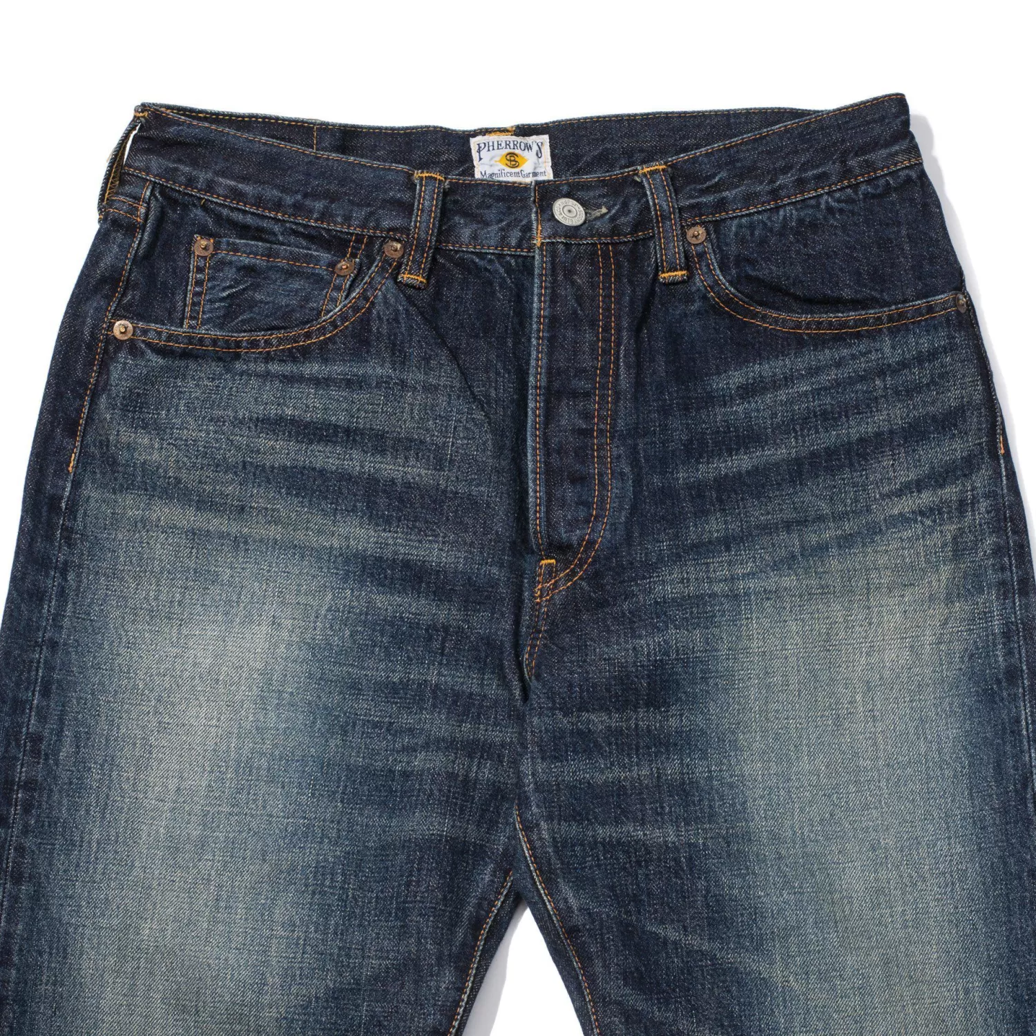 Pherrow's Jeans | Jeans<466 Vintage Wash 13.5oz Jean