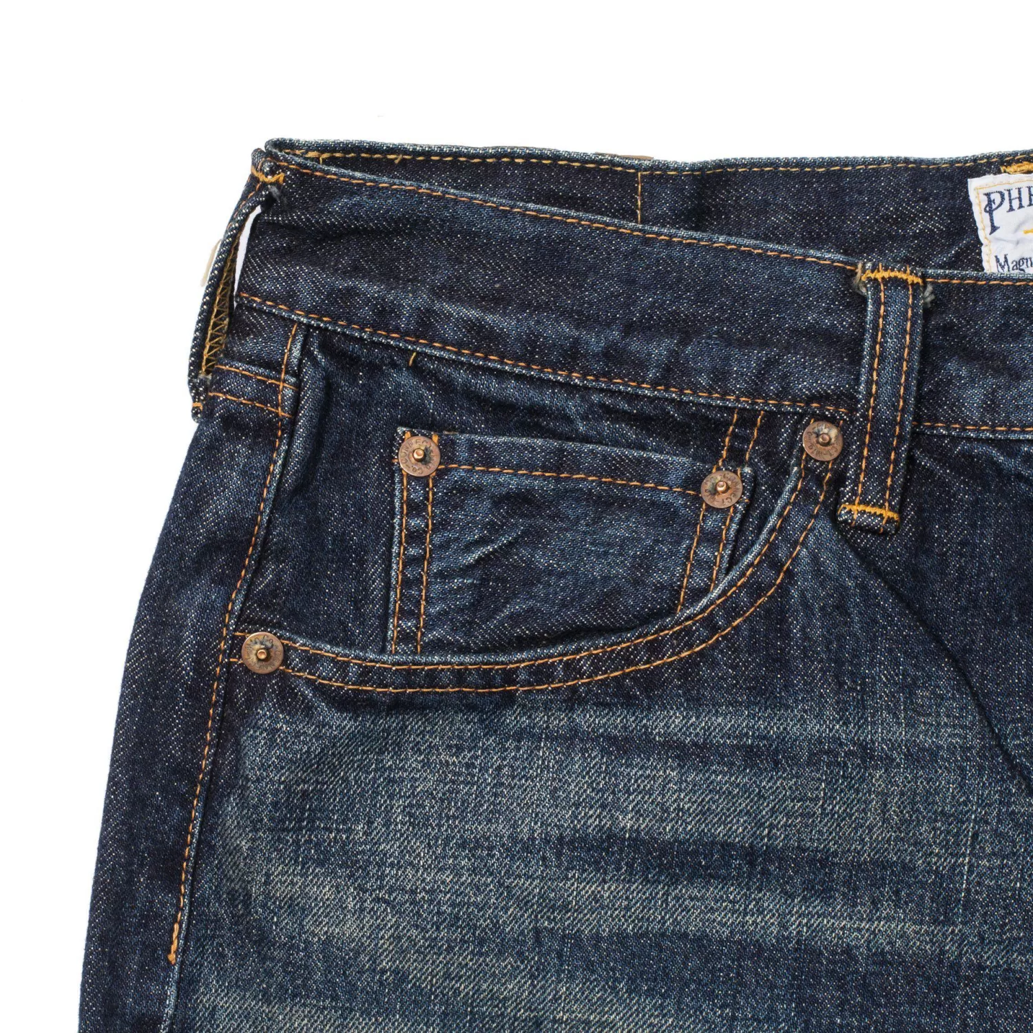 Pherrow's Jeans | Jeans<466 Vintage Wash 13.5oz Jean