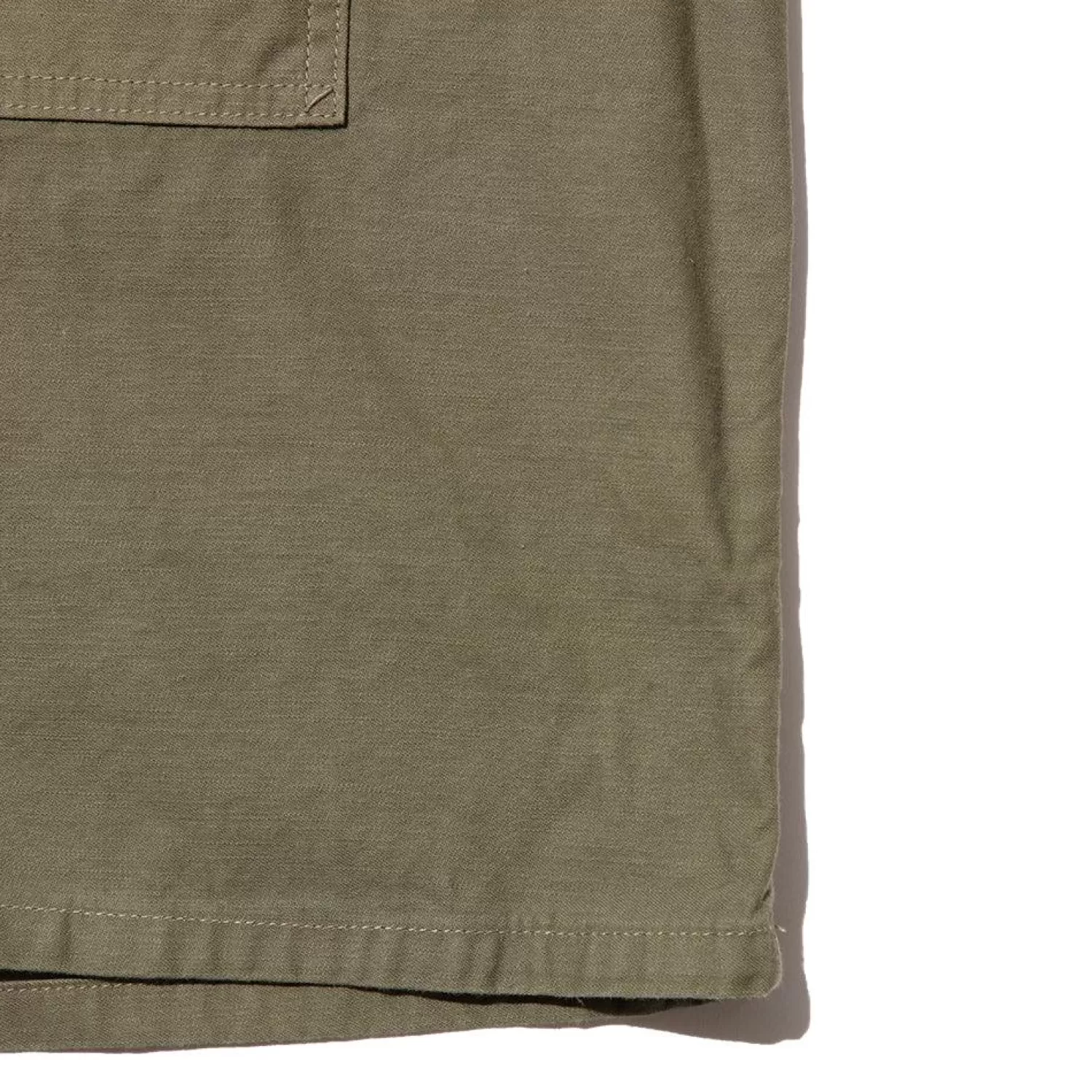 Post Overalls Shirts<Army Shirt Vintage Sateen Olive