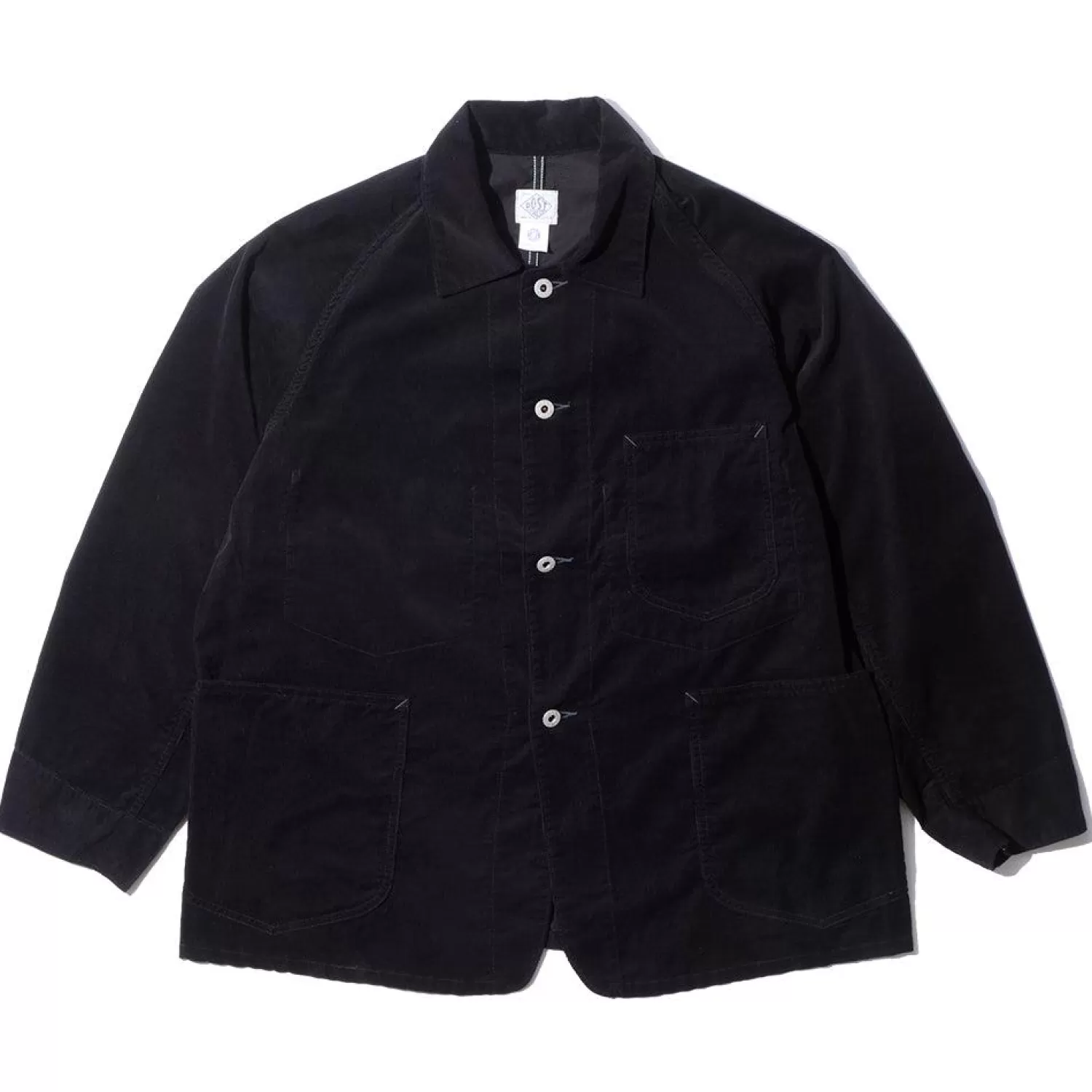 Post Overalls Jackets And Coats<Post 44 Summer Corduroy Jacket Black