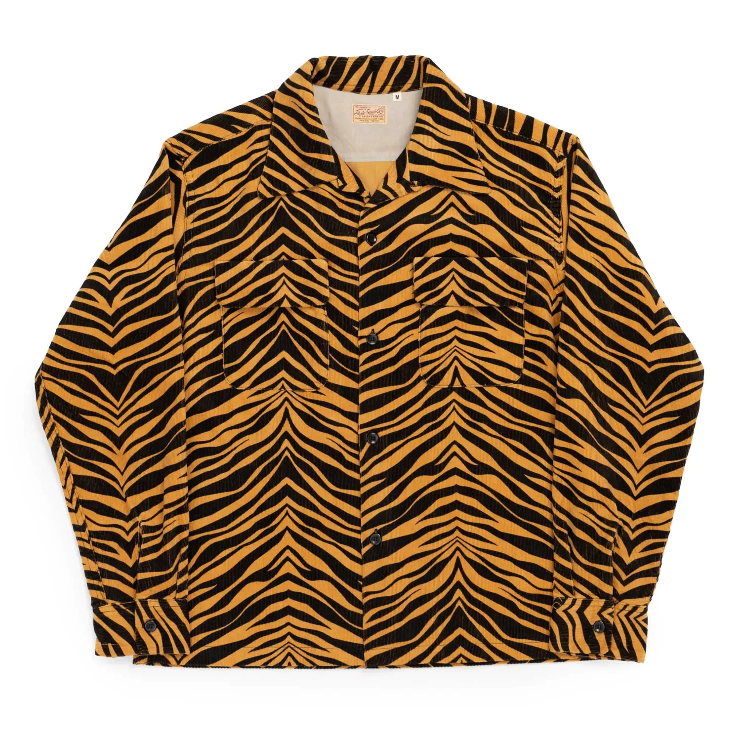 Style Eyes Shirts<Zebra Corduroy Shirt Light Brown
