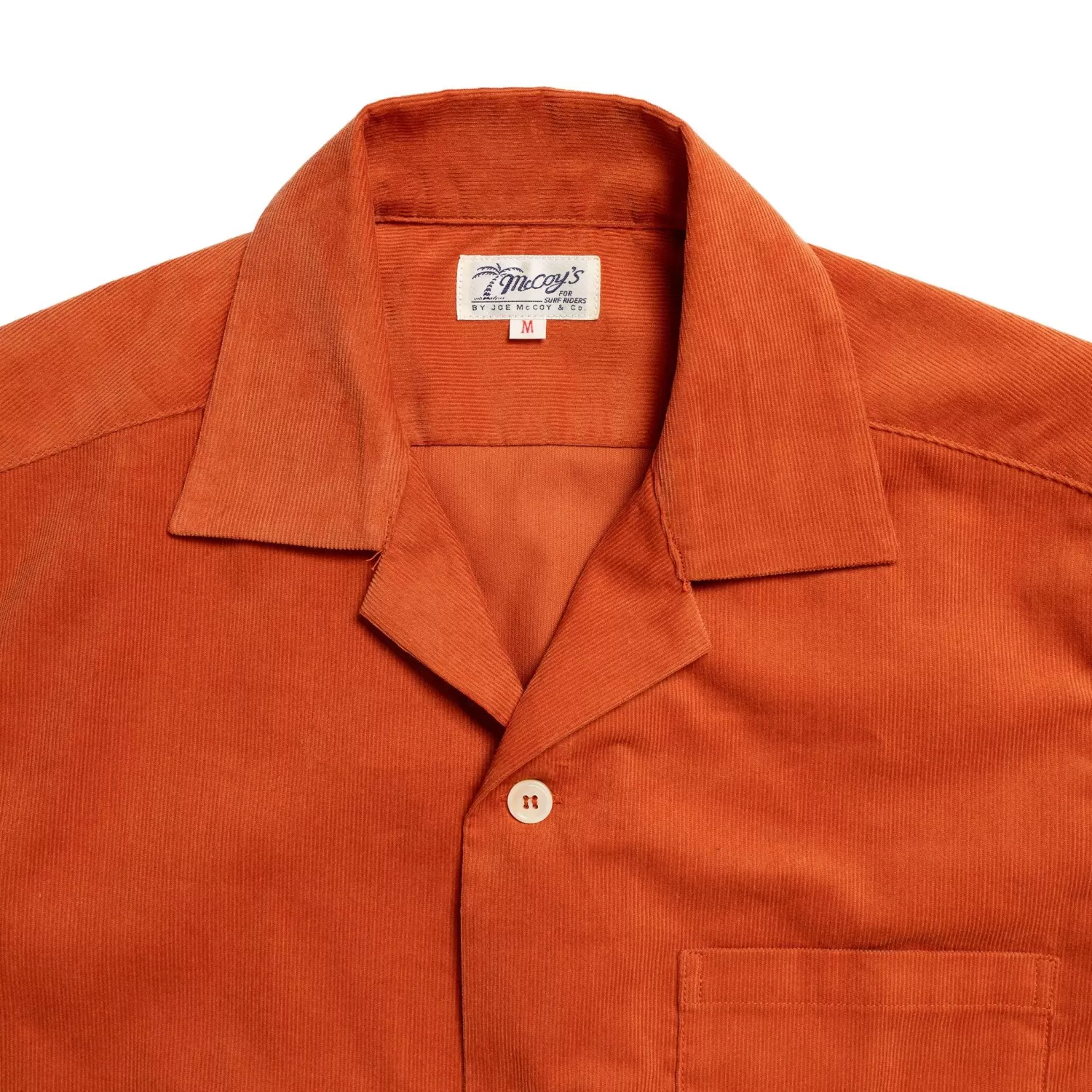 The Real McCoy's Shirts<Open Collar Resort S/S Shirt Salmon