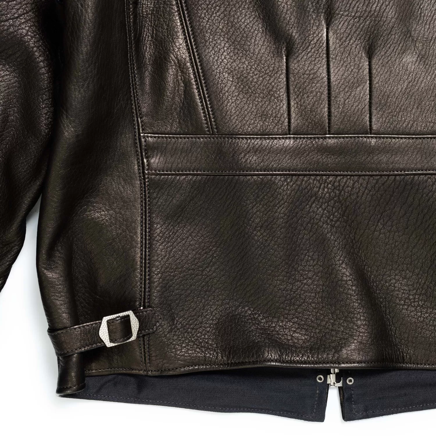 The Real McCoy's Leather Jackets | Jackets And Coats<30s Sports Jacket / Freeman Deerskin Black