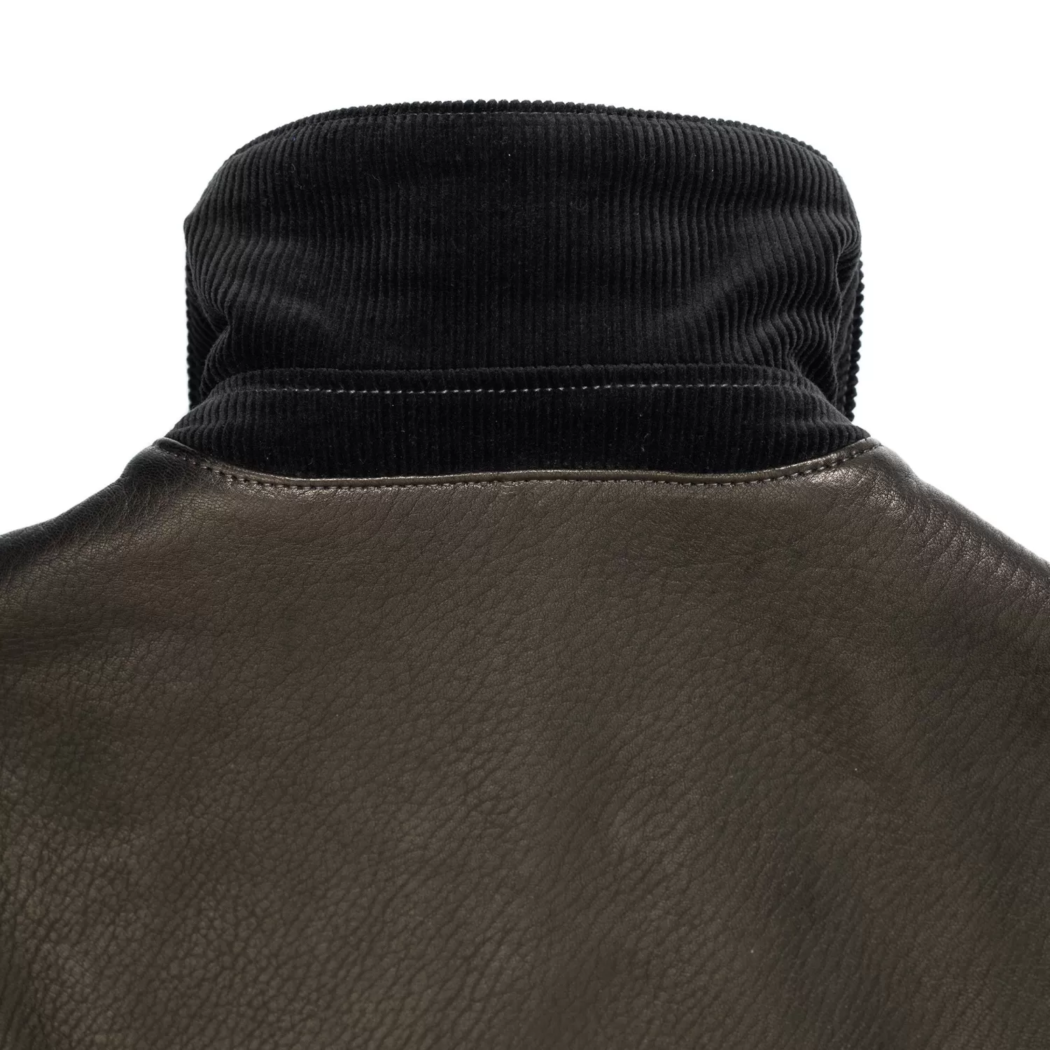 The Real McCoy's Leather Jackets | Jackets And Coats<30s Sports Jacket / Freeman Deerskin Black