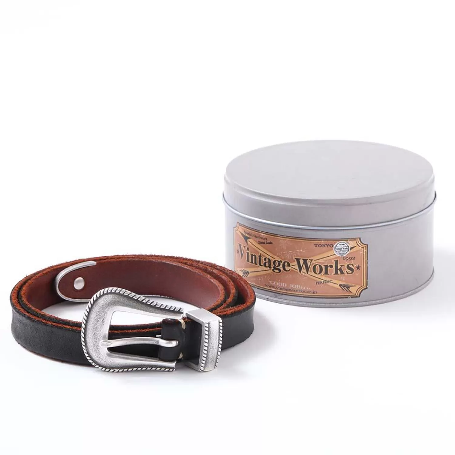 Vintage Works Vintage Works<DH5738 Chasin' Belt Black